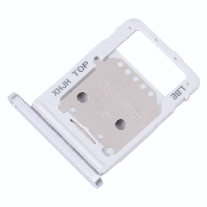 For Samsung Galaxy Tab S8+ SM-X800 Original SIM Card Tray + Micro SD Card Tray (Silver)