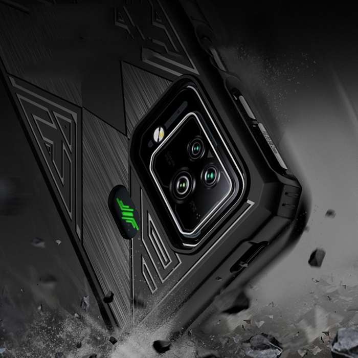 For Xiaomi Black Shark 5 / 5 Pro TPU Cooling Gaming Phone All-inclusive Shockproof Case(Black)