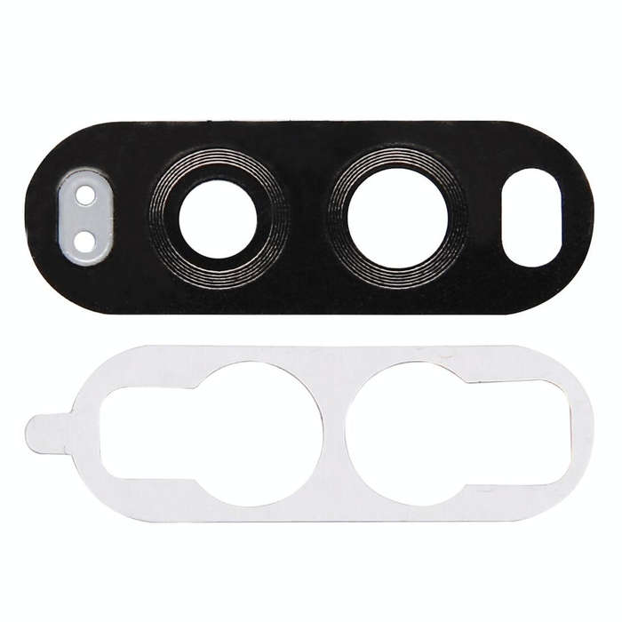 10 PCS Back Camera Lens with Adhesive for LG V20(White)