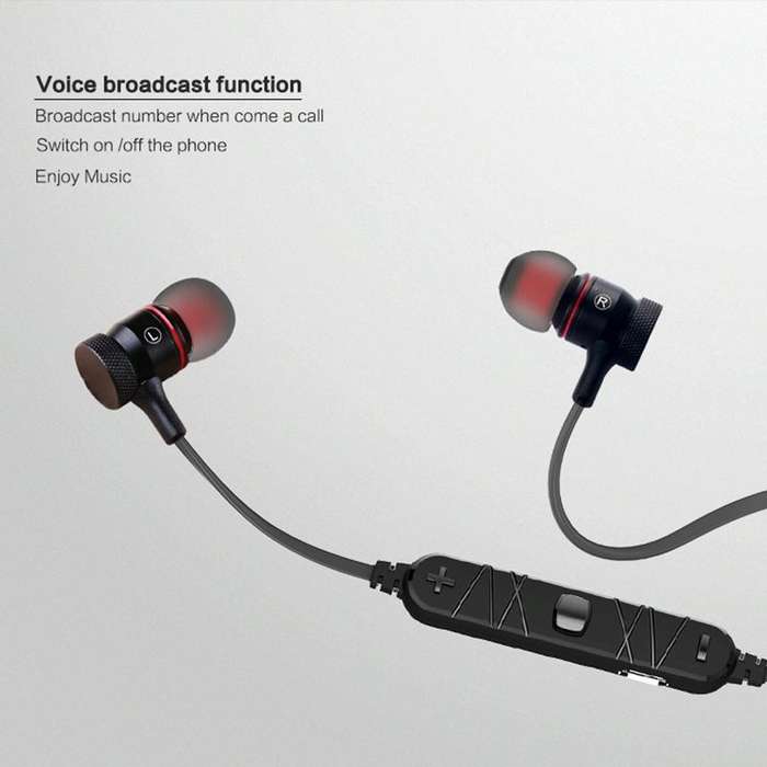 awei A920BL Wireless Bluetooth Sports Stereo Earphones(Black)