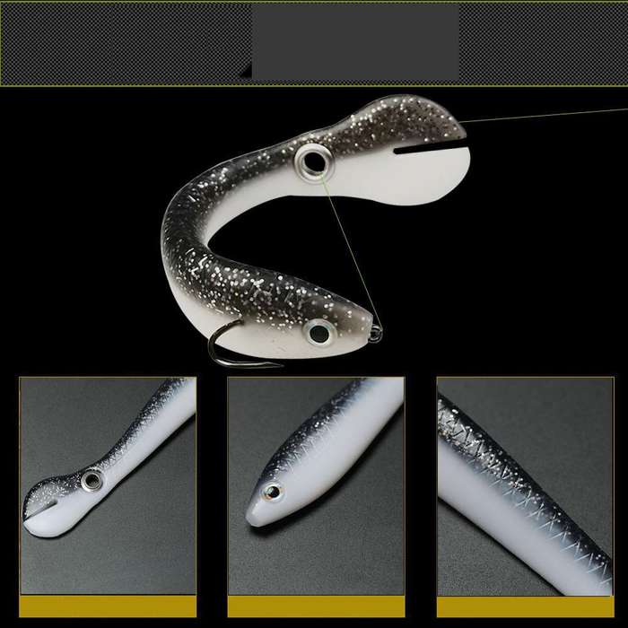 10 PCS Luya Bait Loach Bionic Bait Fishing Supplies, Specification: 6g / 10cm(Loach Color)