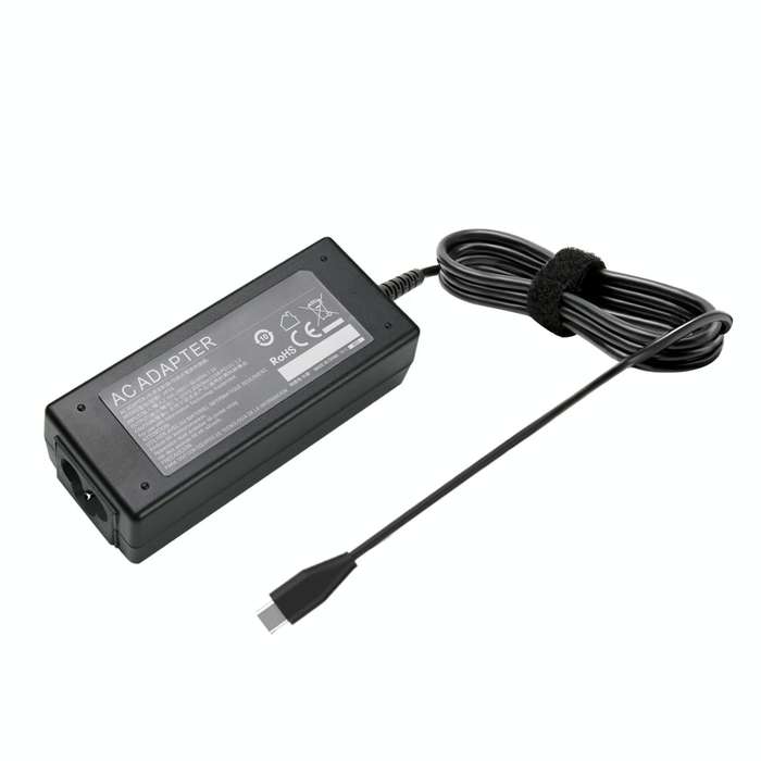For ThinkPad X280 T480s T580 45W 20V 2.25A USB-C / Type-C Laptop Power Adapter