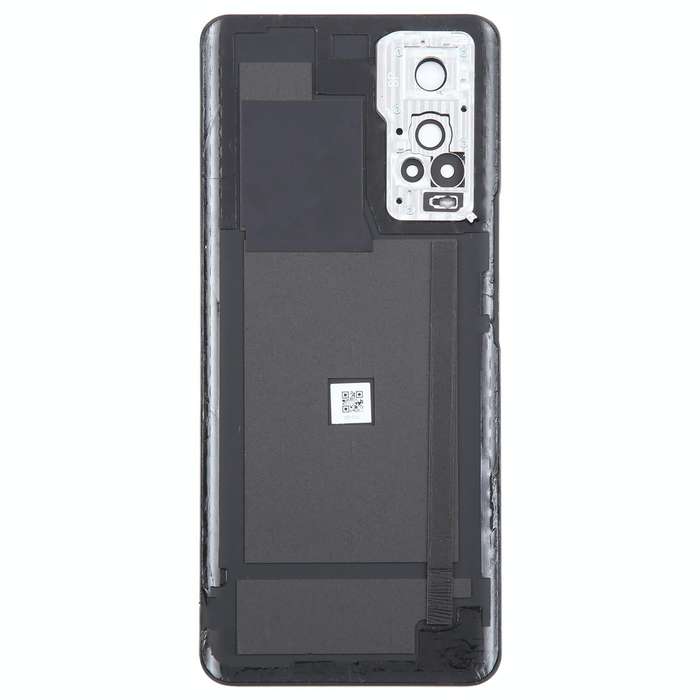 For ZTE Axon 30 5G A2322 Battery Back Cover with Camera Lens Cover(Black)