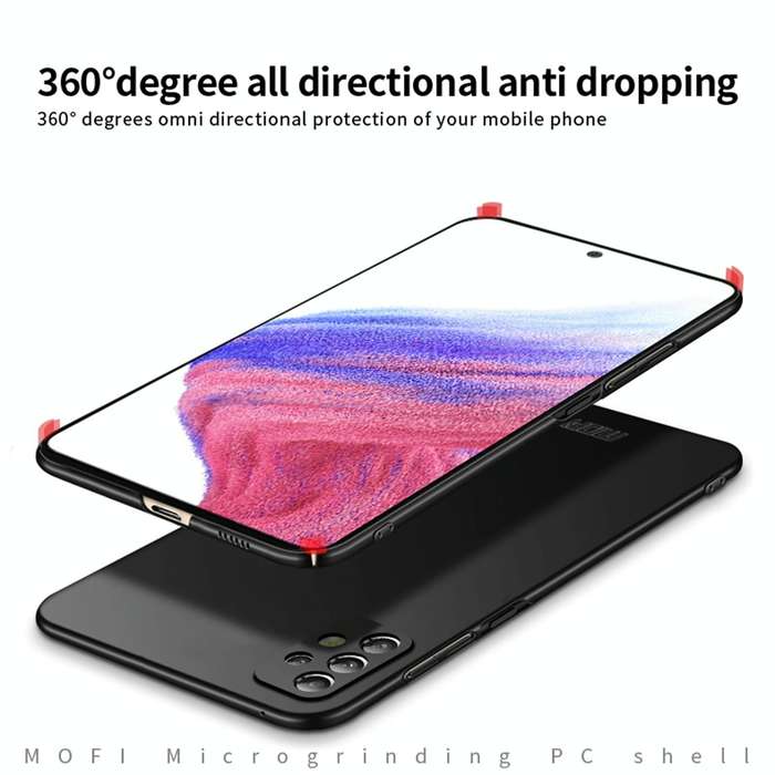 For Samsung Galaxy A53 5G MOFI Frosted PC Ultra-thin Hard Phone Case(Gold)