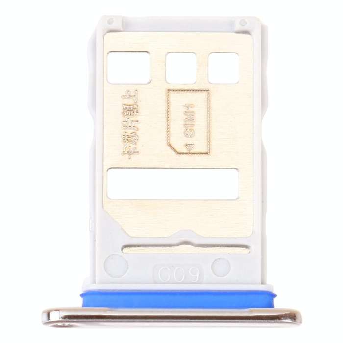 SIM Card Tray + NM Card Tray for Huawei Enjoy 20 Plus 5G (Silver)