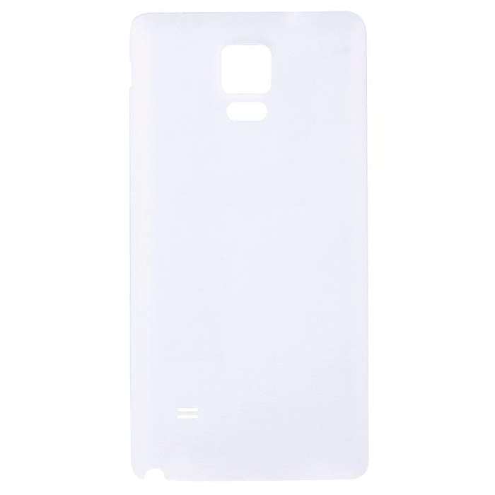For Galaxy Note 4 / N910 Battery Back Cover  (White)