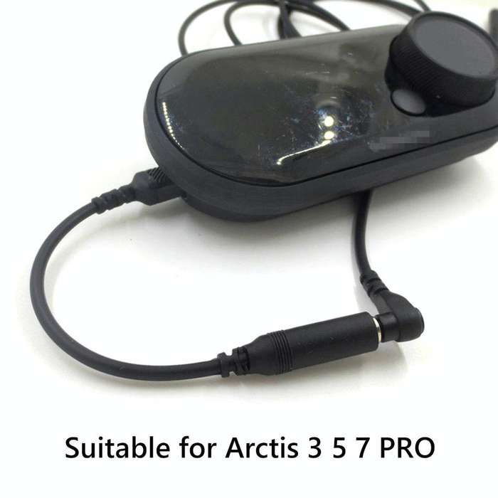 For SteelSeries Arctis 3 5 7 Pro Headphone Sound Card Adapter Cable Audio Cable(B Style)