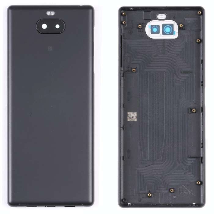 For Sony Xperia 10 Original Battery Back Cover(Black)
