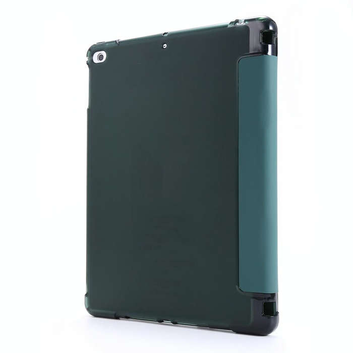 For iPad 9.7 (2018) & (2017) Airbag Horizontal Flip Leather Case with Three-fold Holder & Pen Hol...