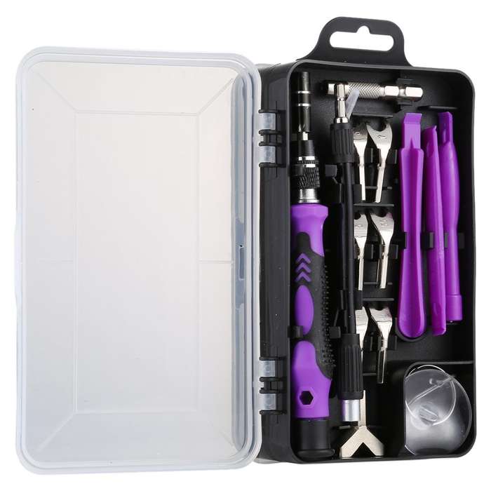 135 in 1 DIY Mobile Phone Disassembly Tool Clock Repair Multi-function Tool Screwdriver Set(Black...