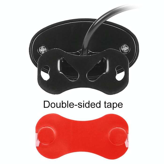 Car Adjustable LED Super Bright Reversing Light (Black)