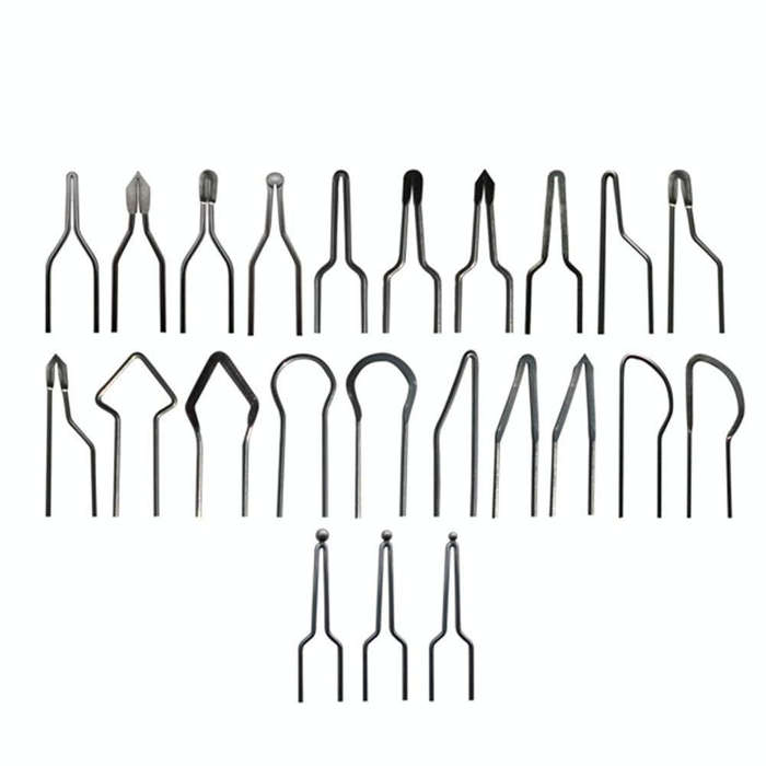23 In 1 1mm Diameter Wood Burning Wire Nibs for High Impedance Pyrography Machine Accessory