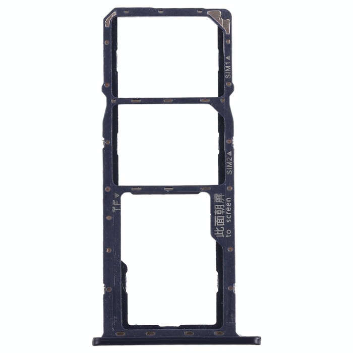 SIM Card Tray + Micro SD Card Tray for Huawei Honor 8C (Blue)