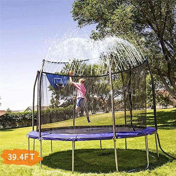 Trampoline Sprinkler Special for Garden Trampoline Watering, Size:12m(Yellow B Style)
