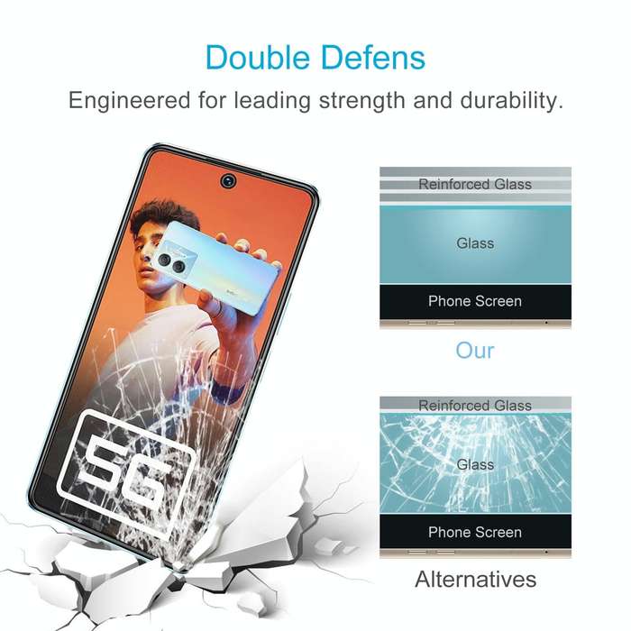 For Infinix Hot 30 5G 50pcs 0.26mm 9H 2.5D Tempered Glass Film