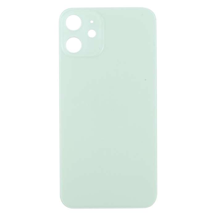 Easy Replacement Big Camera Hole Back Battery Cover for iPhone 12(Green)
