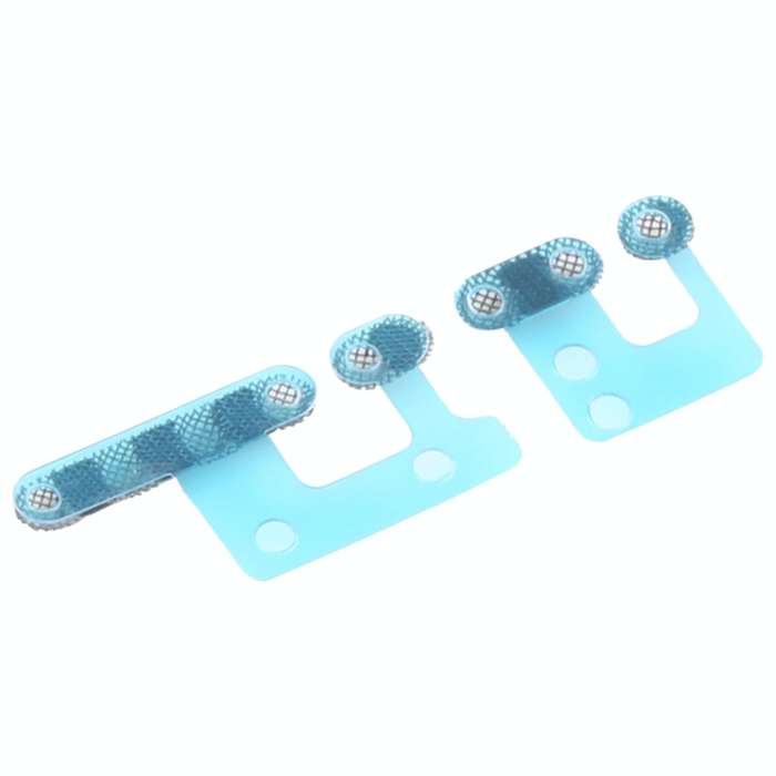 10 PCS Speaker Dustproof Mesh for iPhone 12 Pro (Grey)