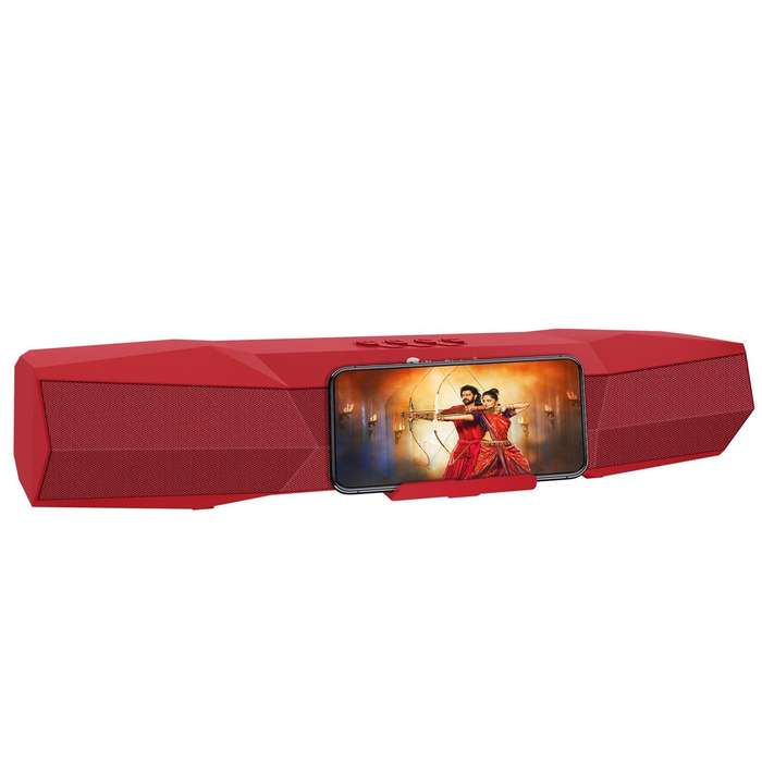 NewRixing NR-7011 Outdoor Portable Bluetooth Speaker with Phone Holder, Support Hands-free Call /...