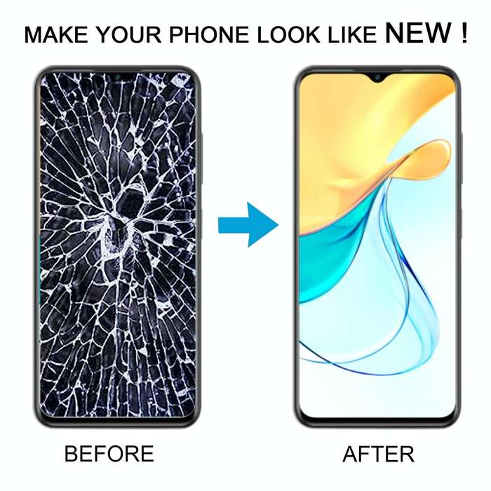 For ZTE Blade V50 Design 4G LCD Screen Digitizer Full Assembly with Frame (Black)
