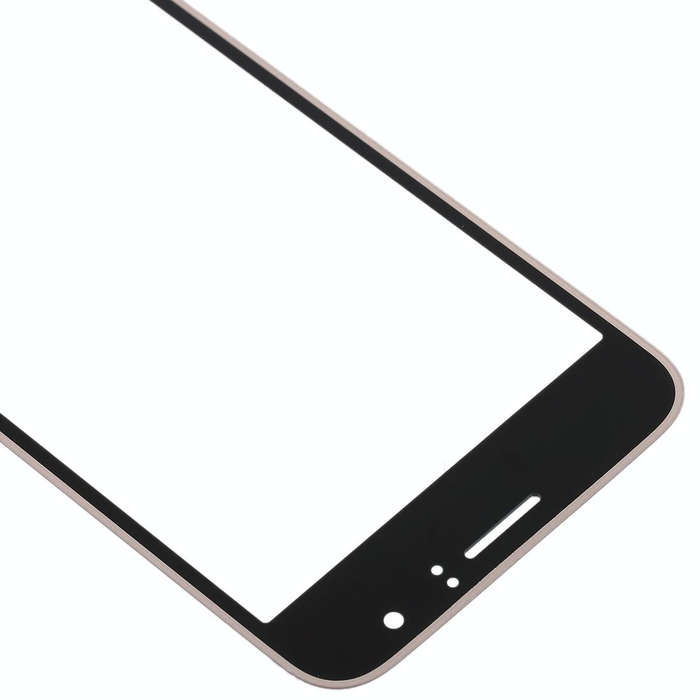 For Samsung Galaxy J1 (2016) / J120 10pcs Front Screen Outer Glass Lens (Gold)