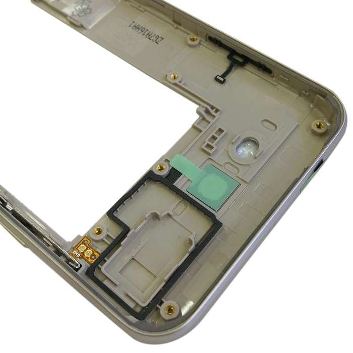 For Galaxy J7 V J727V (Verizon) Rear Housing Frame (Gold)