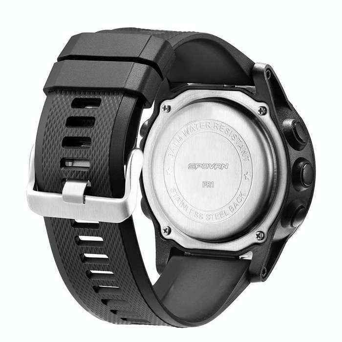 PR1-2 1.24 inch IP68 Waterproof Sport Smart Watch, Support Bluetooth / Sleep Monitor / Call Remin...