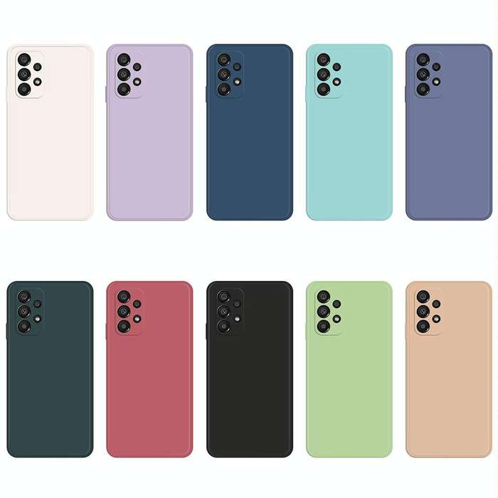For Samsung Galaxy A33 5G Imitation Liquid Silicone Phone Case(White)