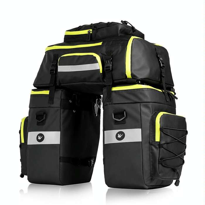 Rhinowalk Three-in-one Multifunctional Bicycle Rear Shelf Pannier Waterproof Long-distance Equipm...