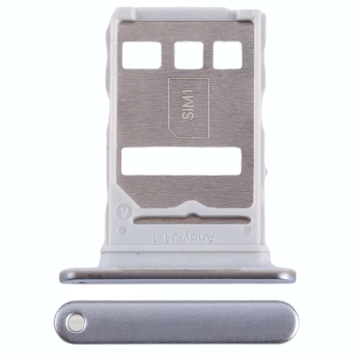 For Honor X9 SIM Card Tray (Silver)