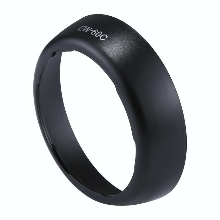 EW-60C Lens Hood Shade for Canon EF 28-90mm f/4-5.6 III, EF-S 18-55mm f/3.5-5.6 / IS / II USM / I...