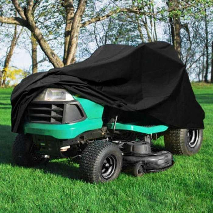 Shovel Lawn Mower Cover UV Fallen Leaves Protection Cover, Size: 177x110x110cm