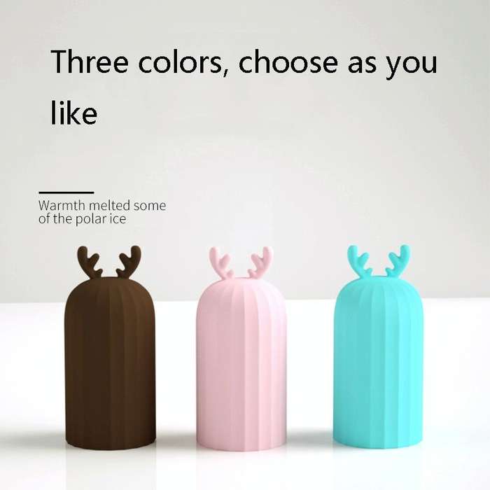 Elk Silicone Hot Water Bottle Hand Warmer Microwave Heating Warm Belly Water Injection Bag with P...