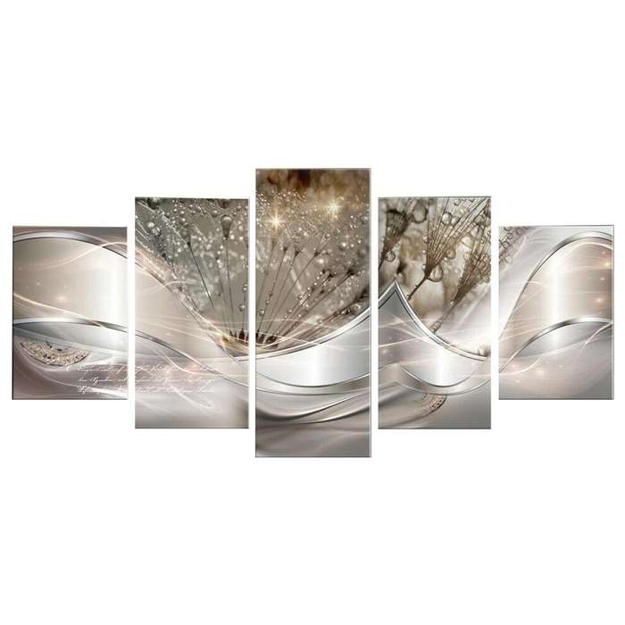 Sofa Background Wall Decorative Painting Hanging Paintings Frameless, Size: 40x100cm(Green)