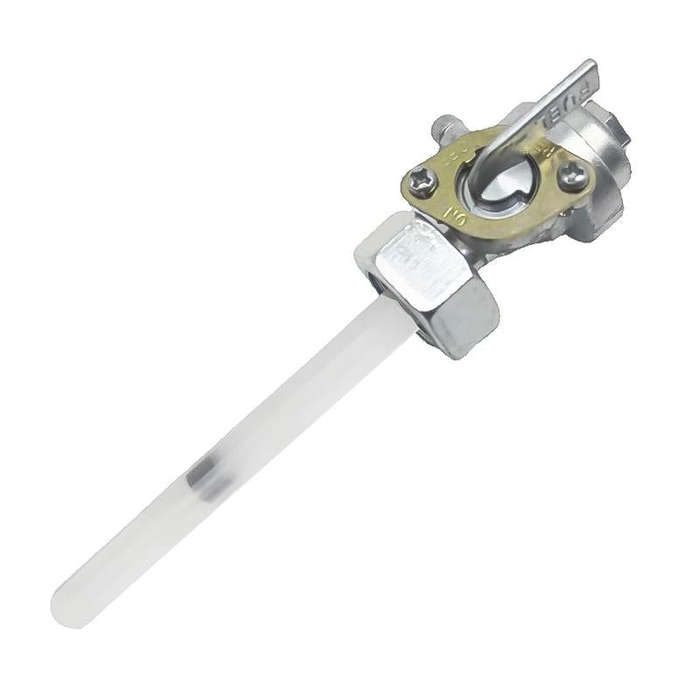 2 PCS Motorcycle Fuel Tap Valve Petcock Fuel Tank Gas Switch for Honda CB400/CB500/CB550/CB750(Red)