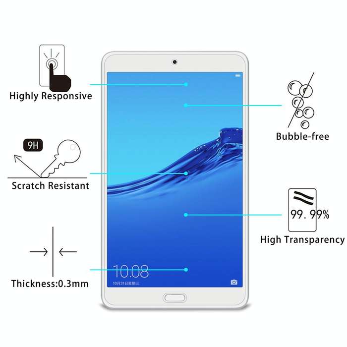 For Honor Waterplay 8 9H 2.5D Explosion-proof Tempered Glass Film