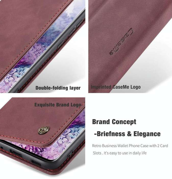 For Galaxy S20 CaseMe Multifunctional Horizontal Flip Leather Case, with Card Slot & Holder & Wal...