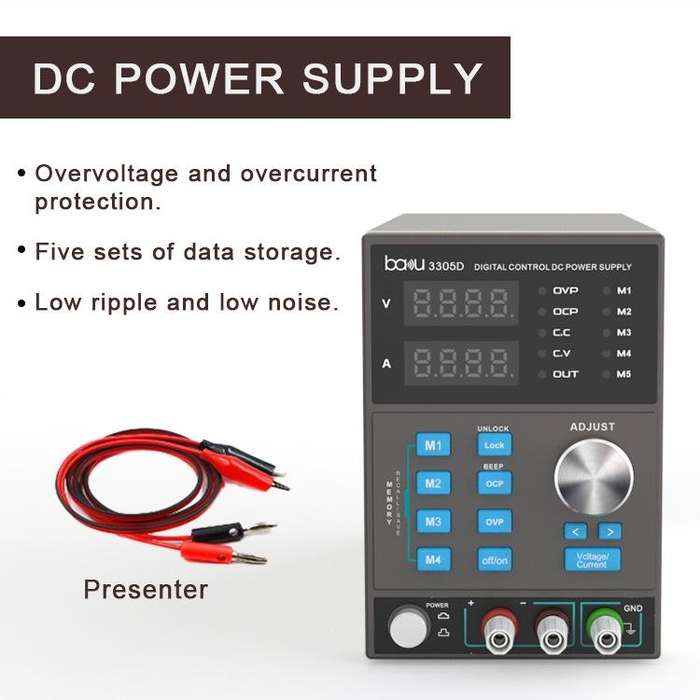 BAKU BA-3305D 5A/30V CNC DC High Power Supply(EU Plug)