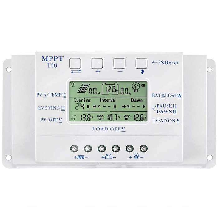 MPPT T40-40A Solar PWM Controller