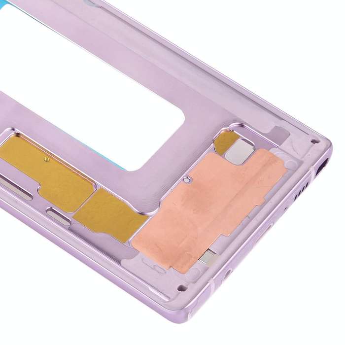 For Samsung Galaxy Note9 SM-N960F/DS, SM-N960U, SM-N9600/DS  Middle Frame Bezel Plate with Side K...