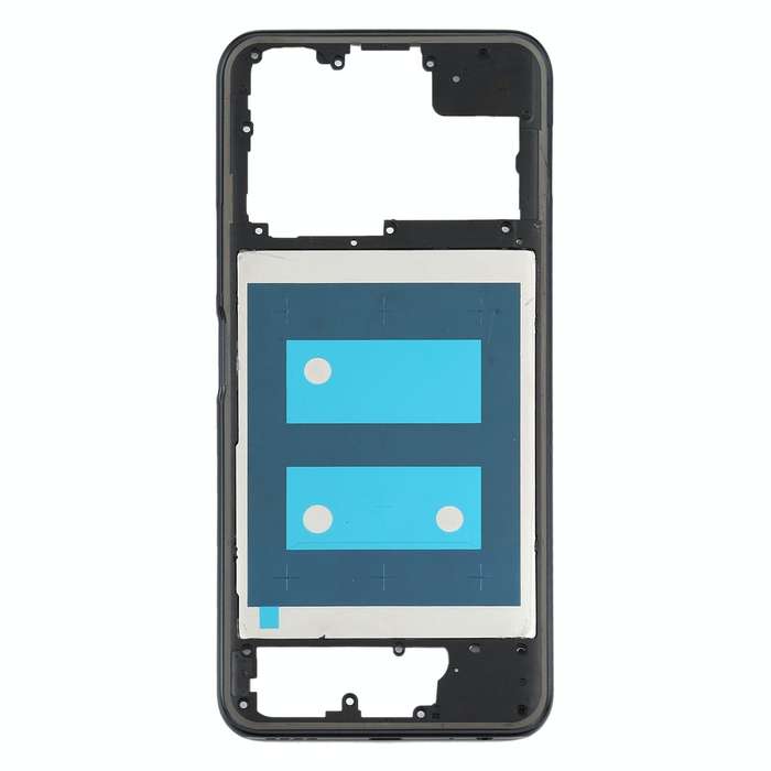 For Vivo Y70s Middle Frame Bezel Plate(Black)