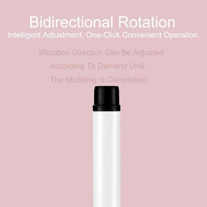 Automatic Curling Iron With Bi-Directional Rotating Ceramic Glaze Coating Hair Care, Plug: EU Plu...