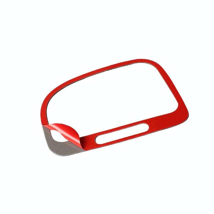 Carbon Fiber Car Left Right Air Outlet Decorative Sticker for Volkswagen Golf 6 2008-2012