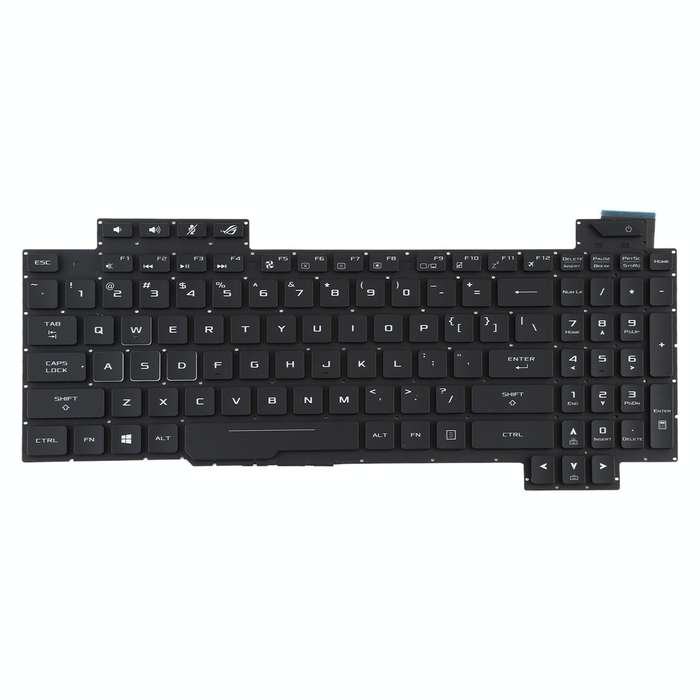 US Version Keyboard with Keyboard Backlight for Asus ROG Strix GL503 GL703 GL503V GL503VD GL503VD...
