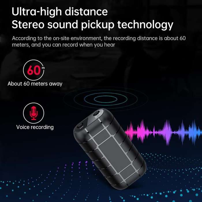 B800LI Clip-on HD Noise Reduction Recording Pen, Support TF Card & One-key Recording & OTG, Capac...
