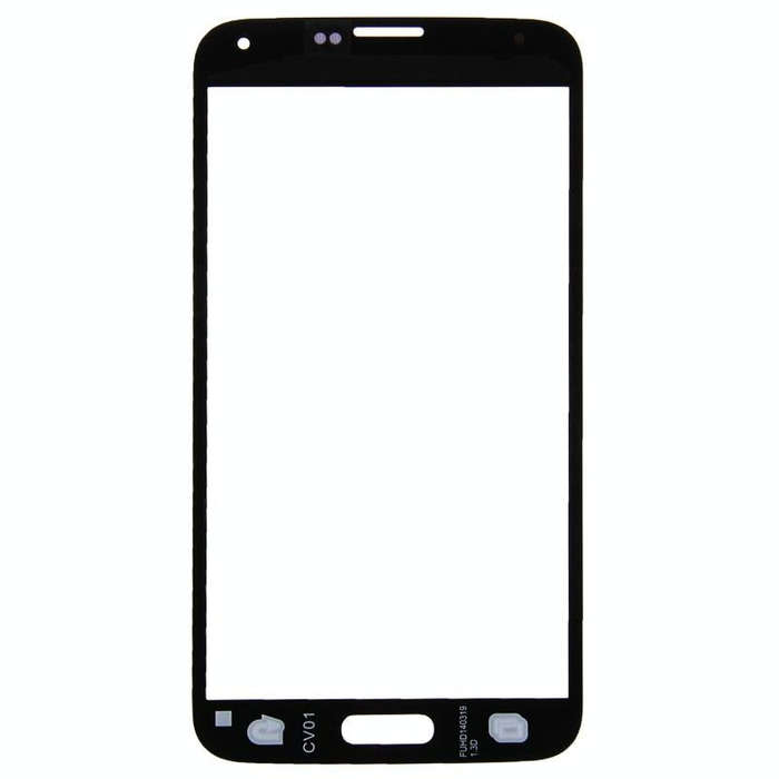 For Samsung Galaxy S5 / G900  10pcs Front Screen Outer Glass Lens (Black)