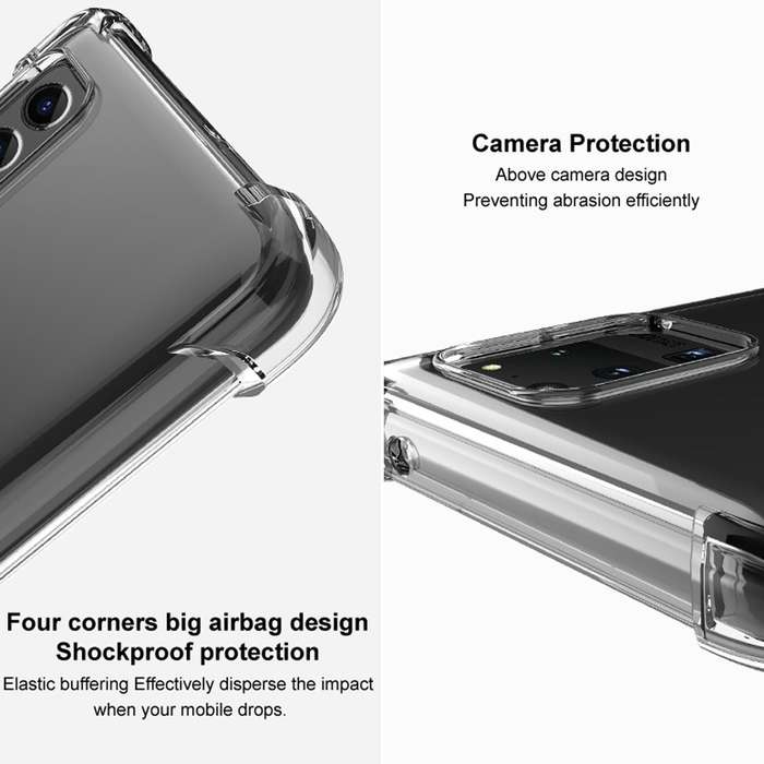 For Nokia 8.3 5G IMAK All-inclusive Shockproof Airbag TPU Case with Screen Protector(Transparent ...