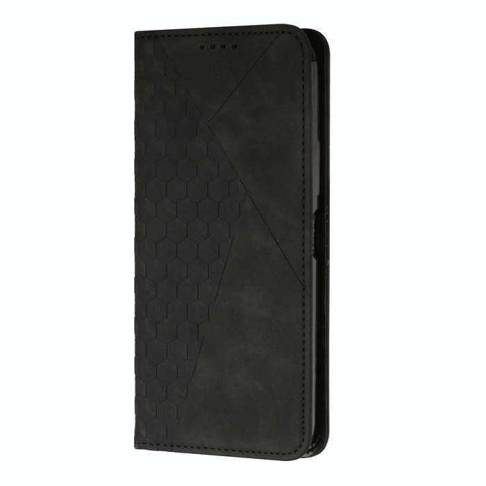 For Xiaomi 12T/12T Pro/Redmi K50 Ultra Diamond Splicing Skin Feel Magnetic Leather Phone Case(Black)