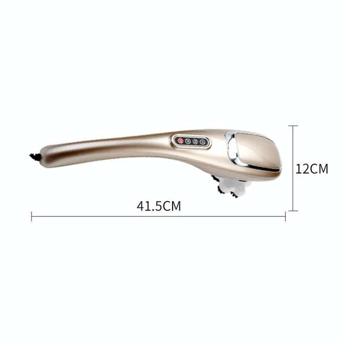 Rechargeable Dolphin Massager Electric Cervical Massage Stick A10 Straight Plug, Plug Type:EU Plug