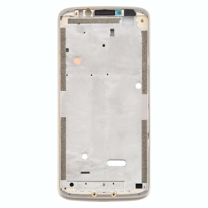 Front Housing LCD Frame Bezel for Motorola Moto E5(Gold)