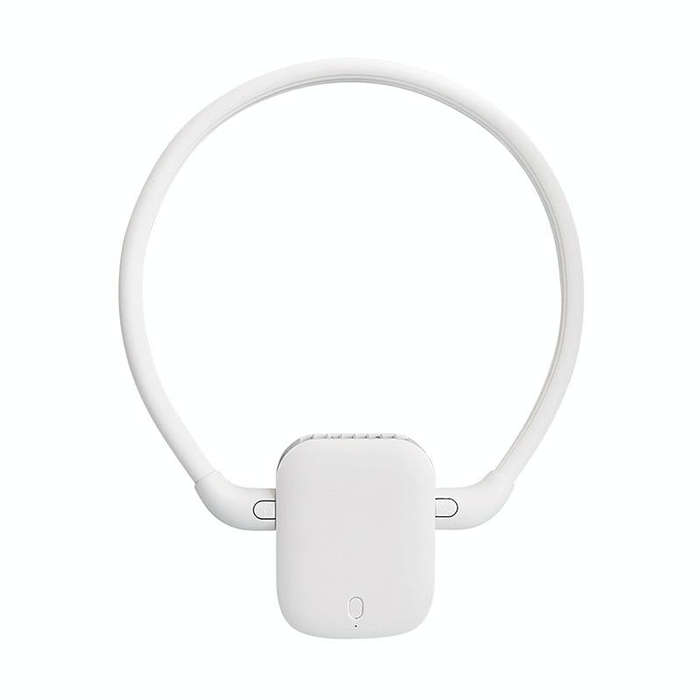 G1 USB Portable Sports Hanging Neck Fan(White)